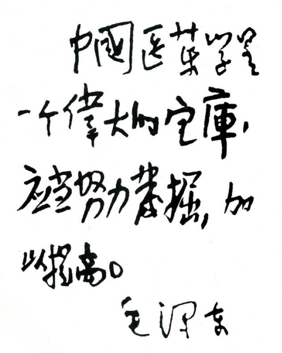 毛主席批示